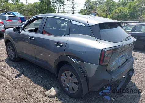 2025 Nissan Kicks S Intelligent Awd из США, поврежденный, VIN 3N8AP6BB5SL347822